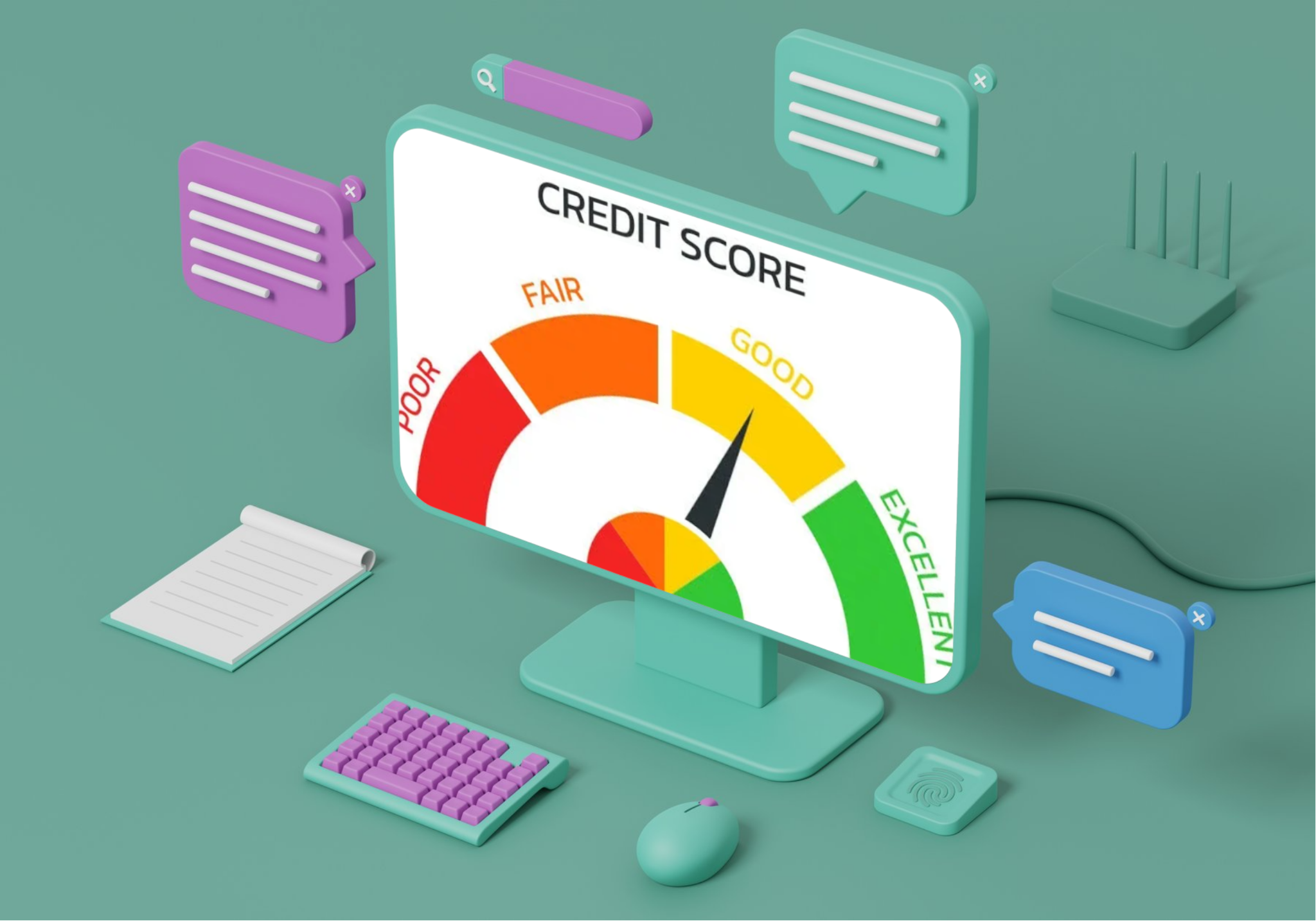 Credit profile workspace visual
